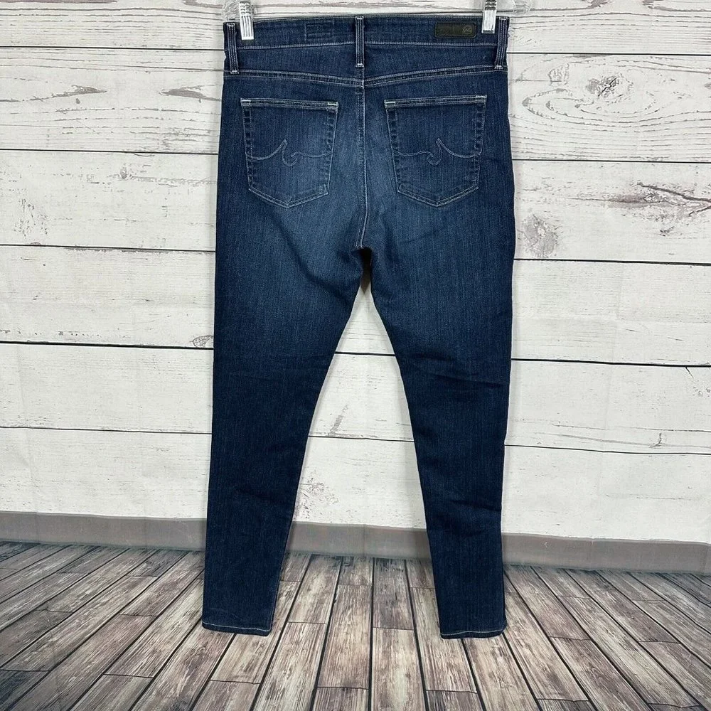AG Adriano Goldschmied Jeans Womens Size 29 Blue Farrah High Rise Skinny Stretch - Picture 5 of 16